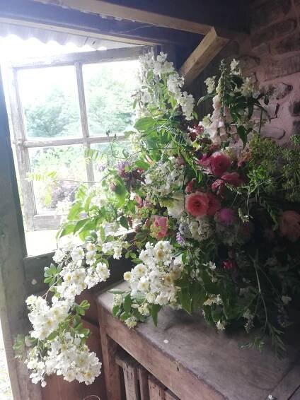 British flowers bouquet spring