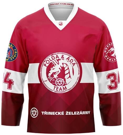 Exhibiční dresy HC Oceláři Třinec 2022/23 - Fanshop HC Oceláři Třinec