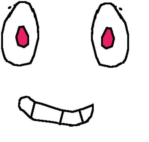 Pixilart  ROBLOX Face Making Happy by AbslyeTheCat
