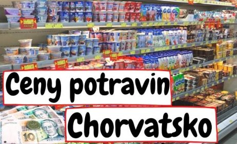 Ceny potravin Chorvatsko 2024