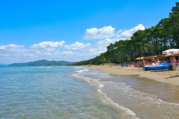 Punta Ala neďaleko Castiglione della Pescaia
