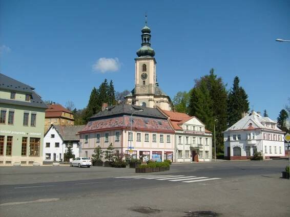 Krásná Lípa-náměstí
