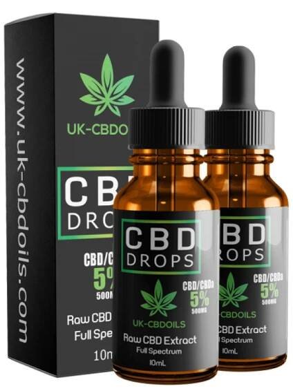 Twin Pack UK-CBDOILS 500mg CBD Oil