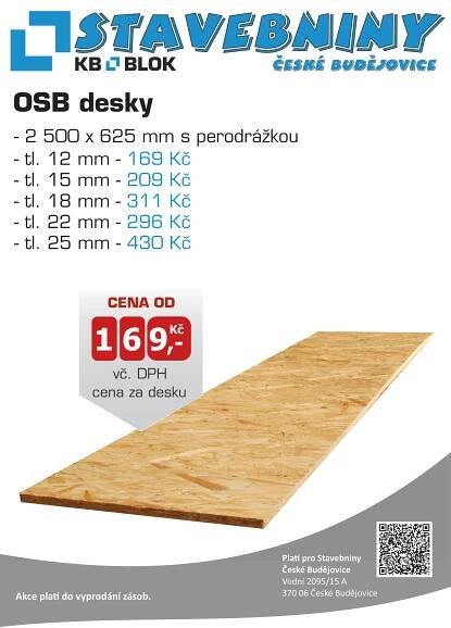 OSB desky za super cenu!