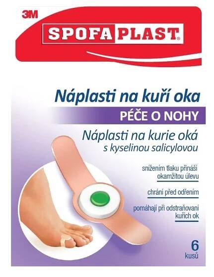3M Spofaplast 183 Náplast na kuří oka 6 ks