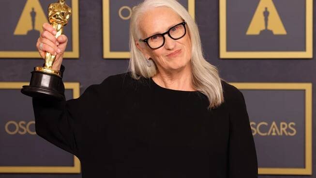 Jane Campion at the 2022 Oscars