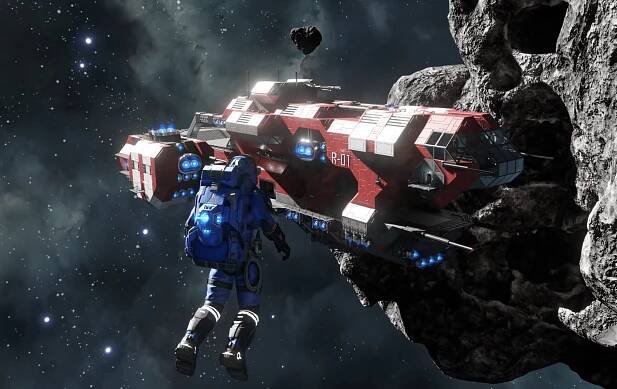 Fotka: V čem se vydáte do vesmíru? Ve Space Engineers 2 je volba a vzhled kosmického dopravního prostředku zcela na vás
