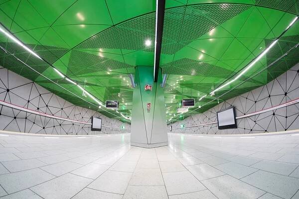 Nové stanice metra na lince M3 ve Varšavě. Foto: Metro Warsawskie