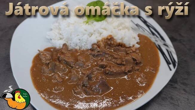 Játrová omáčka s rýží