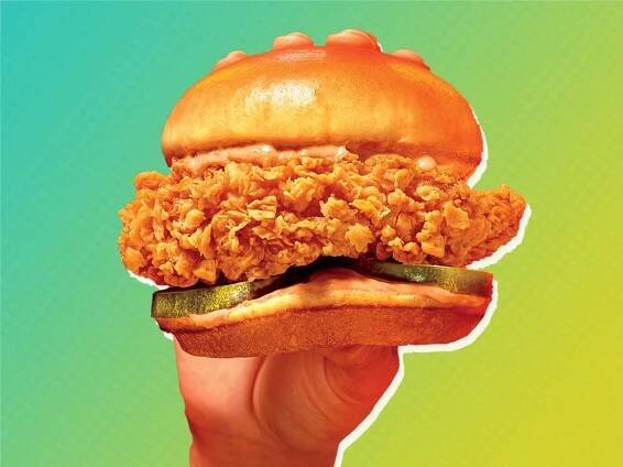 Popeyes Ghost Pepper Chicken Sandwich