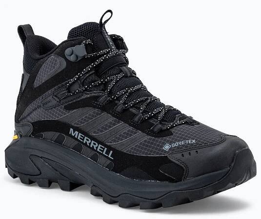 Pánské turistické boty Merrell Moab Speed 2 Mid Gtx black