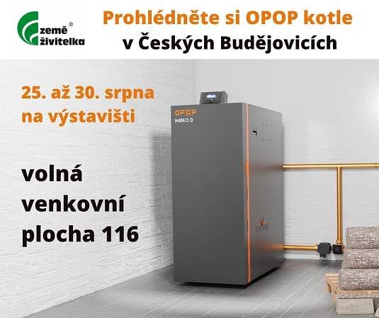 OPOP kotle na výstavě Země živitelka