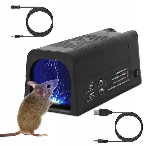 ELEKTRICKÁ PAST NA MYŠI NO PEST PAST S PROUDEM 8000V