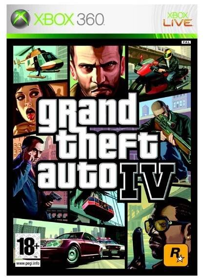 Grand Theft Auto IV X360 od 299 Kč