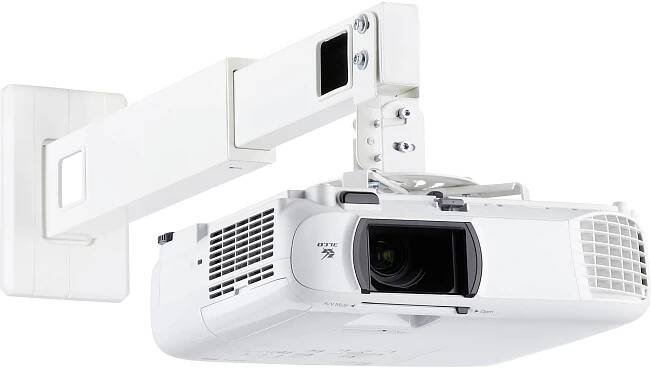 SpeaKa Professional SP-PWM-200 držák projektoru na zeď naklápěcí, otočný Vzdálenost od stěny (max.): 607 mm : Půhy.cz