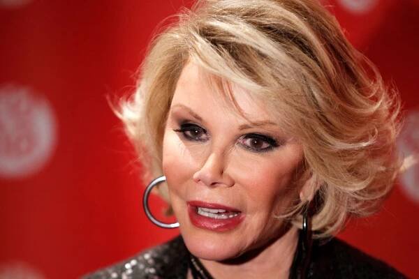 Zemřela americká herečka Joan Rivers, bylo jí 81 let