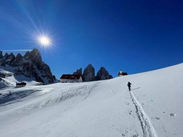 Ski tours in the Dolomites of Sesto