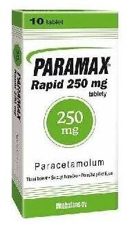 Paramax Rapid 250mg por.tbl.nob.10x250mg