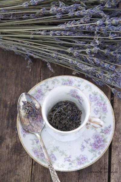 FRENCH COUNTRY COTTAGE: Crushing on~ Fresh Lavender | Lavender tea, Lavender, Lavender recipes