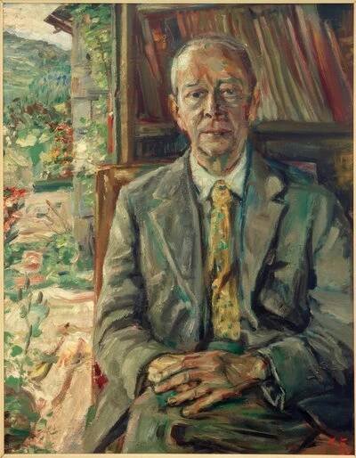 Bez názvu (portrét Harry Pierce) od Kurt Schwitters