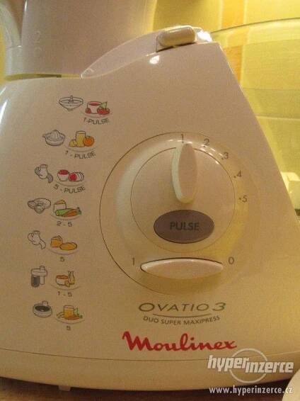 Kuchyňský robot - MOULINEX OVATIO 3 duo super maxipress - foto 5