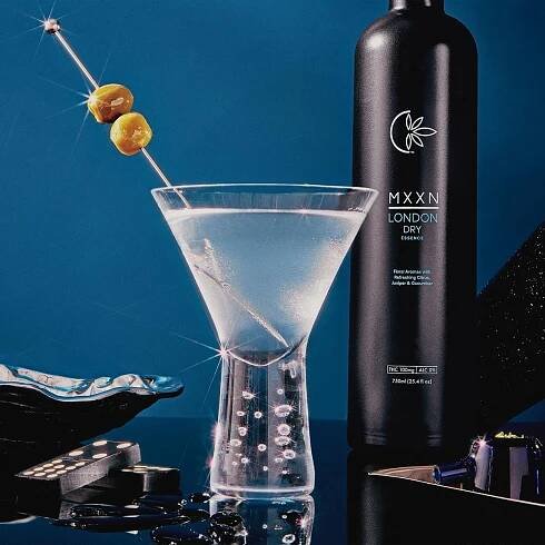 MXXN Martini - Non-alcoholic, infused cocktail recipe