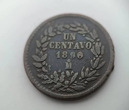 Mexiko 1 centavo 1890 (A70)