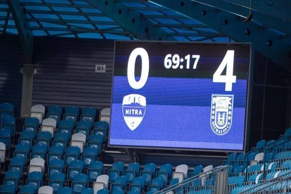 FC Nitra – MFK Zemplín Michalovce 0- 4 | Marián Bazala