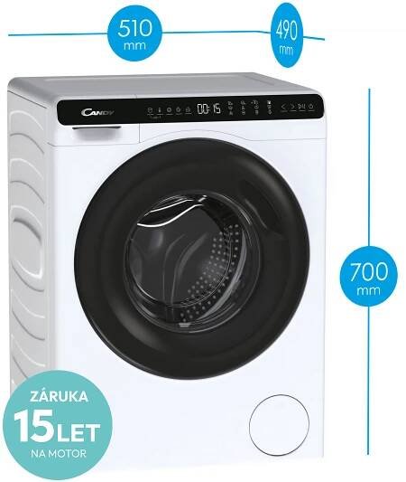 Minipračka CANDY CW50-BP12307-S 10990 Kč