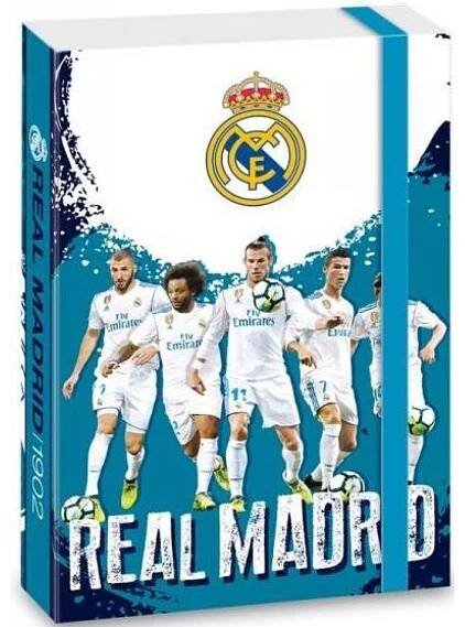 Ars Una Box na sešity Real Madrid 18 A4 hráči