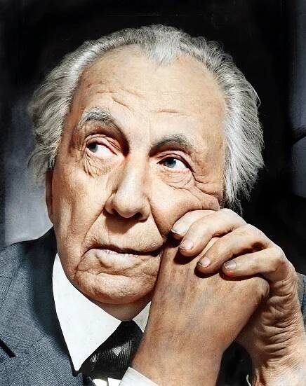 Frank Lloyd Wright (1954) | Künstler, Architekt, Mensch