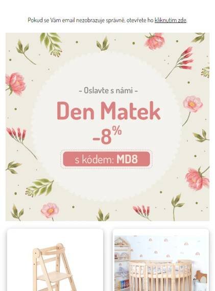  Oslavte s námi Den matek _ Slevový kód uvnitř _ 