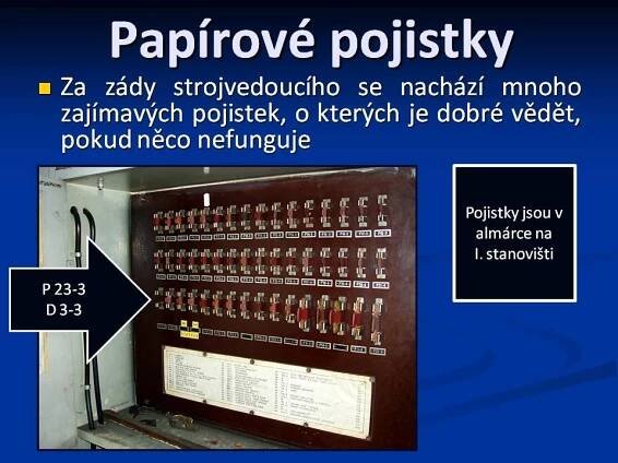 Ukázka řešení vybraných poruch lokomotivy řady 130 | Plzeňští strojvůdci