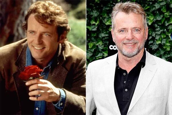 Aidan Quinn as Special Investigator Gary Hallet in 'Practical Magic'; Aidan Quinn attends the One for the Boys Fashion Ball in London on June 12, 2015