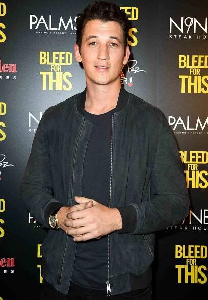 "Bleed For This" Las Vegas Red Carpet Screening With Miles Teller And Five-Time World Champion Vinny Paz