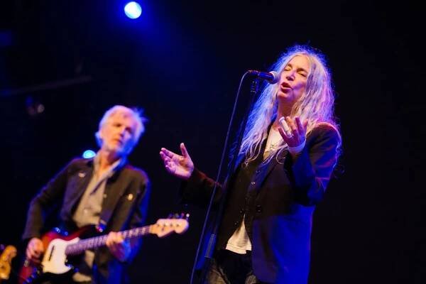 Patti Smith performing live at Lowlands Festival in The Netherlands in 2018