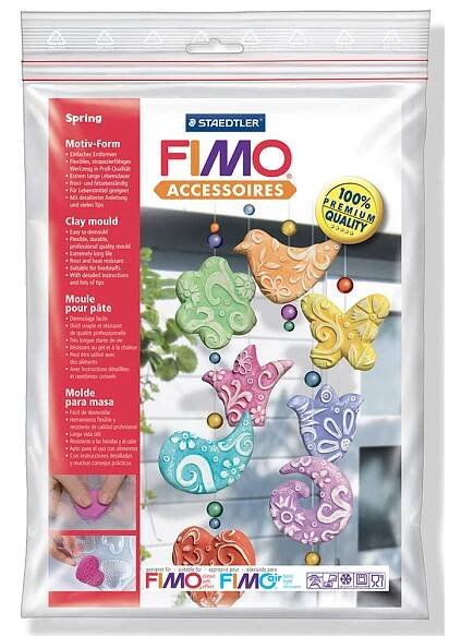 FIMO Staedtler, Silikonová forma - Jarní dekorace