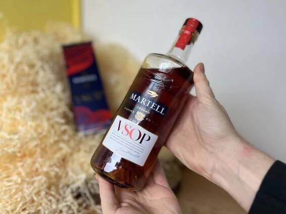 Martell VSOP láhev