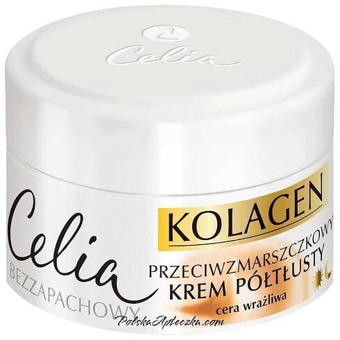 Celia Collagen Goat's Milk Semi-rich Anti-Wrinkle Cream 50ml