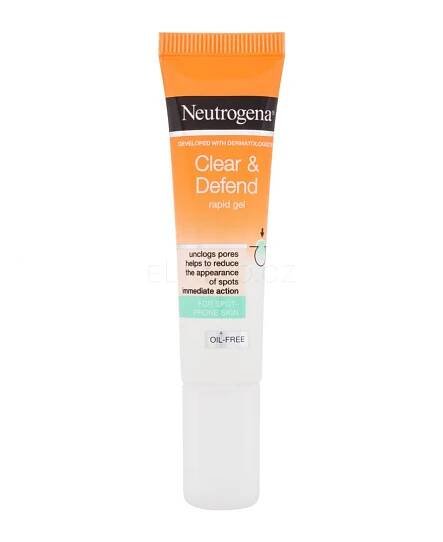 Neutrogena Clear & Defend Rapid Gel Lokální péče 15 ml poškozená krabička | ELNINO.CZ