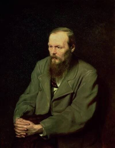 Portrét Fjodora Dostojevského (1821-81) 1872 od Vasili Grigorevich Perov