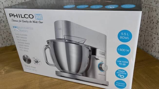 Unboxing multifunkční kuchyňský robot Philco PHSM 9100