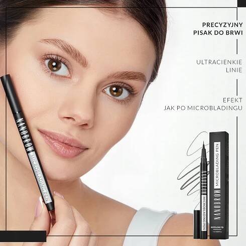 Nanobrow Microblading Pen precizní voděodolná linka na obočí