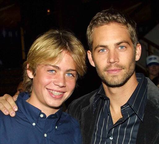 Cody Walker with his brother actor Paul Walker