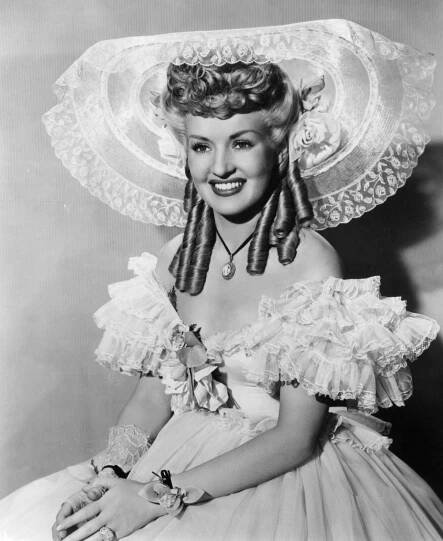 Betty Grable Publicity Portrait For 'Coney Island', 1943.