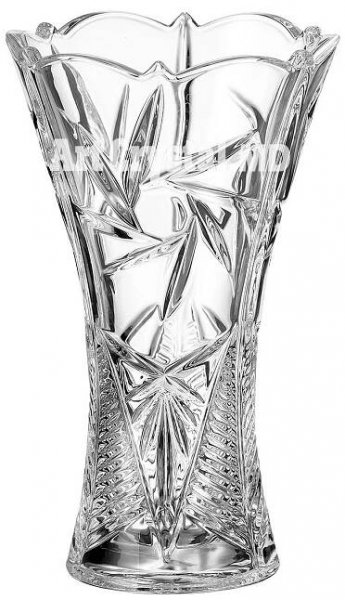 Bohemia Crystal váza Nova Pinwheel 250mm