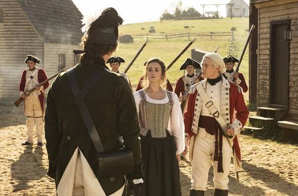 Zvrat: Washingtonovi špioni - Zpečetěný osud - Z filmu - Heather Lind, Burn Gorman
