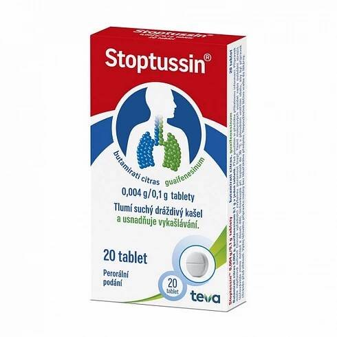 STOPTUSSIN POR 0,004G/0,1G TBL NOB 20