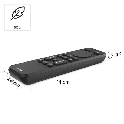 Hama 2v1 Nano, stream TV tlačítka
