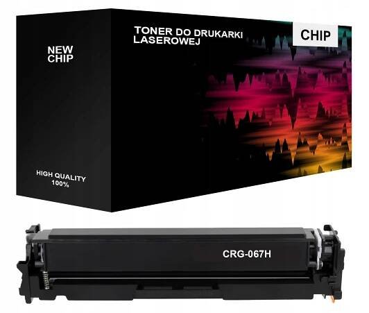 Toner pro Canon CRG067H BK MF651Cw MF657Cdw MF655Cdw LBP631cw černý
